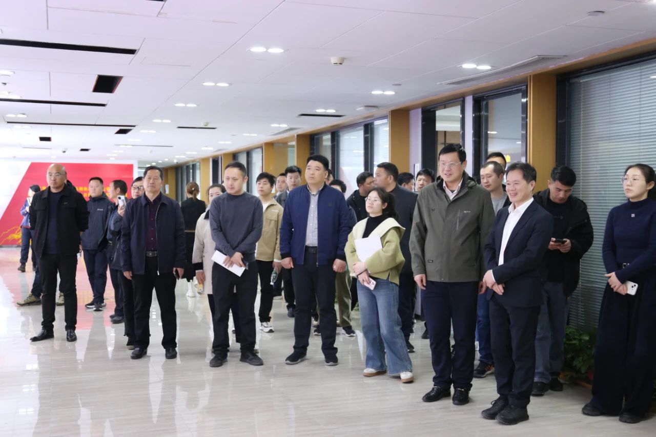 新沂市“兩企三新”黨工建工作培訓班一行到集團學習交流黨建工作